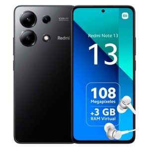 Smartphone Xiaomi Redmi Note 13 4G Global 256GB 8GB Ram Dual Sim Tela 6.67" - Black