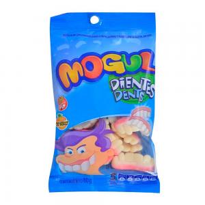 BALA DE GELATINA ARCOR MOGUL DENTE 80G