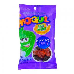 BALA DE GELATINA ARCOR MOGUL PEZINHO 80G