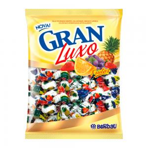 BALA BERBAU GRAN LUXO FRUTAS SORTIDAS PACOTE 400G