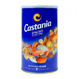 NOZES EXTRA MISTURADAS CASTANIA LATA 450G