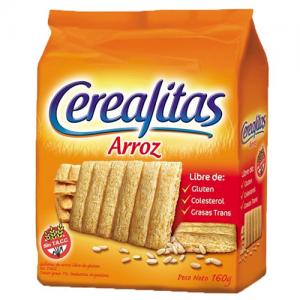 BISCOITO DE ARROZ CEREALITAS 160G
