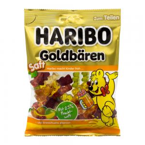 BALA GELATINA ALEMÃ HARIBO URSINHOS DE OURO PACOTE 175G