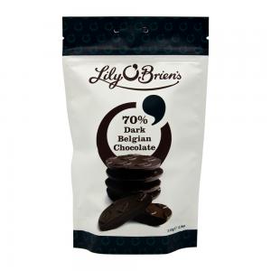 CHOCOLATE LILY OBRIENS AMARGO 70% CACAU 110G