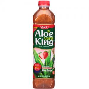 SUCO DE MORANGO OKF COM ALOE VERA GARRAFA PET 1.5LT