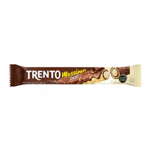 CHOCOLATE PECCIN TRENTO MASSIMO DUO AO LEITE E BRANCO 30G