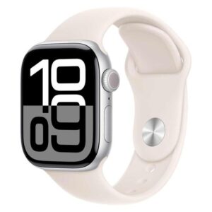 Apple Watch Series 10 42 MM/9 PS - Silver Aluminum/Light Blush Solo Loop
