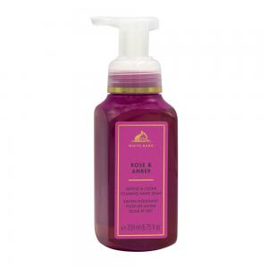 SABONETE LÍQUIDO EM ESPUMA BATH & BODY WORKS ROSE & AMBER 259ML